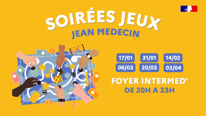Soirée jeux - Résidence Jean Médecin 1 Screen JM 24