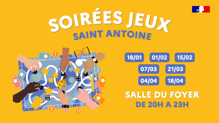 Soirée jeux - Résidence Saint Antoine 1 Screen STA 24