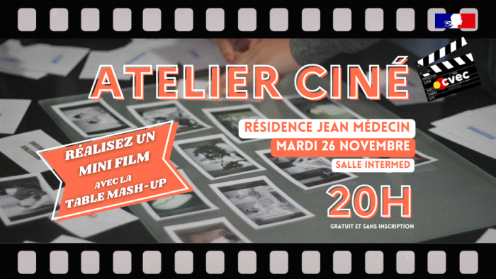 Atelier ciné - Résidence Jean Médecin 1 5